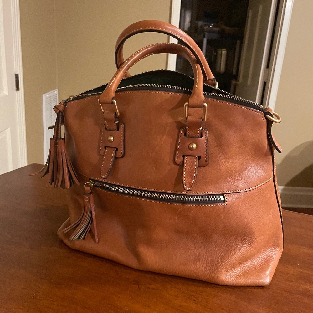 Dooney & Bourke handbag Florentine Clayton bag in natural